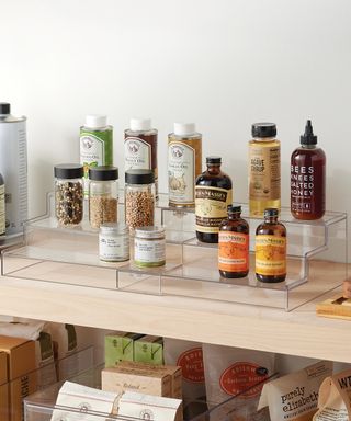 Tiered cabinet organizer by The Container Store