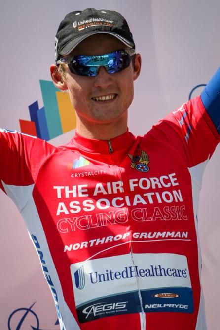 Aldo Ilesic (UnitedHealthcare) goes into tomorrow's race with the omnium leader's jersey.
