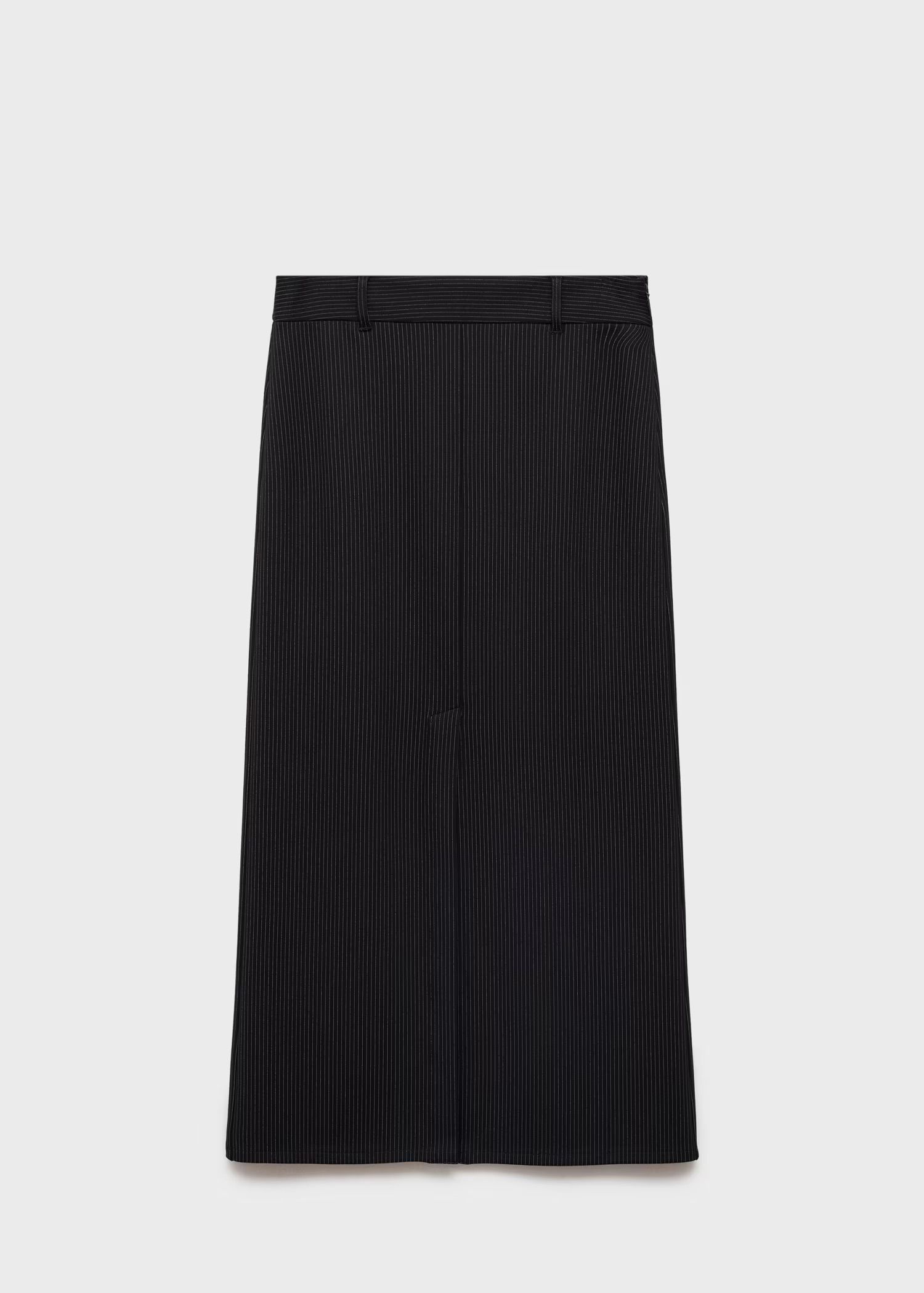 MANGO, Pinstripe Suit Skirt