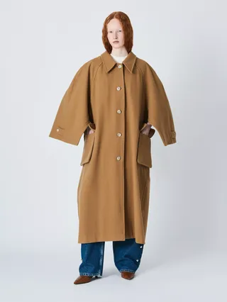 John Lewis X A.w.a.k.e. Mode Cape Coat, Camel