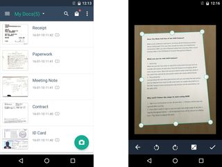 CamScanner (Android, iOS: Free)