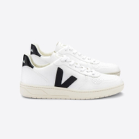 V-10 CWL White Black Sneakers, $195