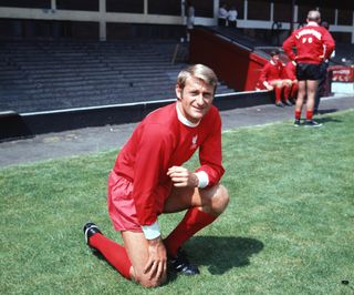 Liverpool's Roger Hunt, 1970