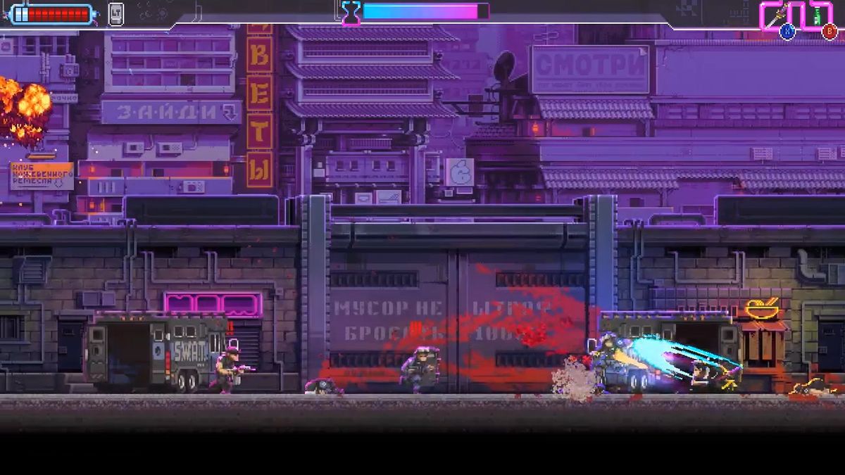 Katana Zero adds hard mode, speedrun mode in latest update | PC Gamer