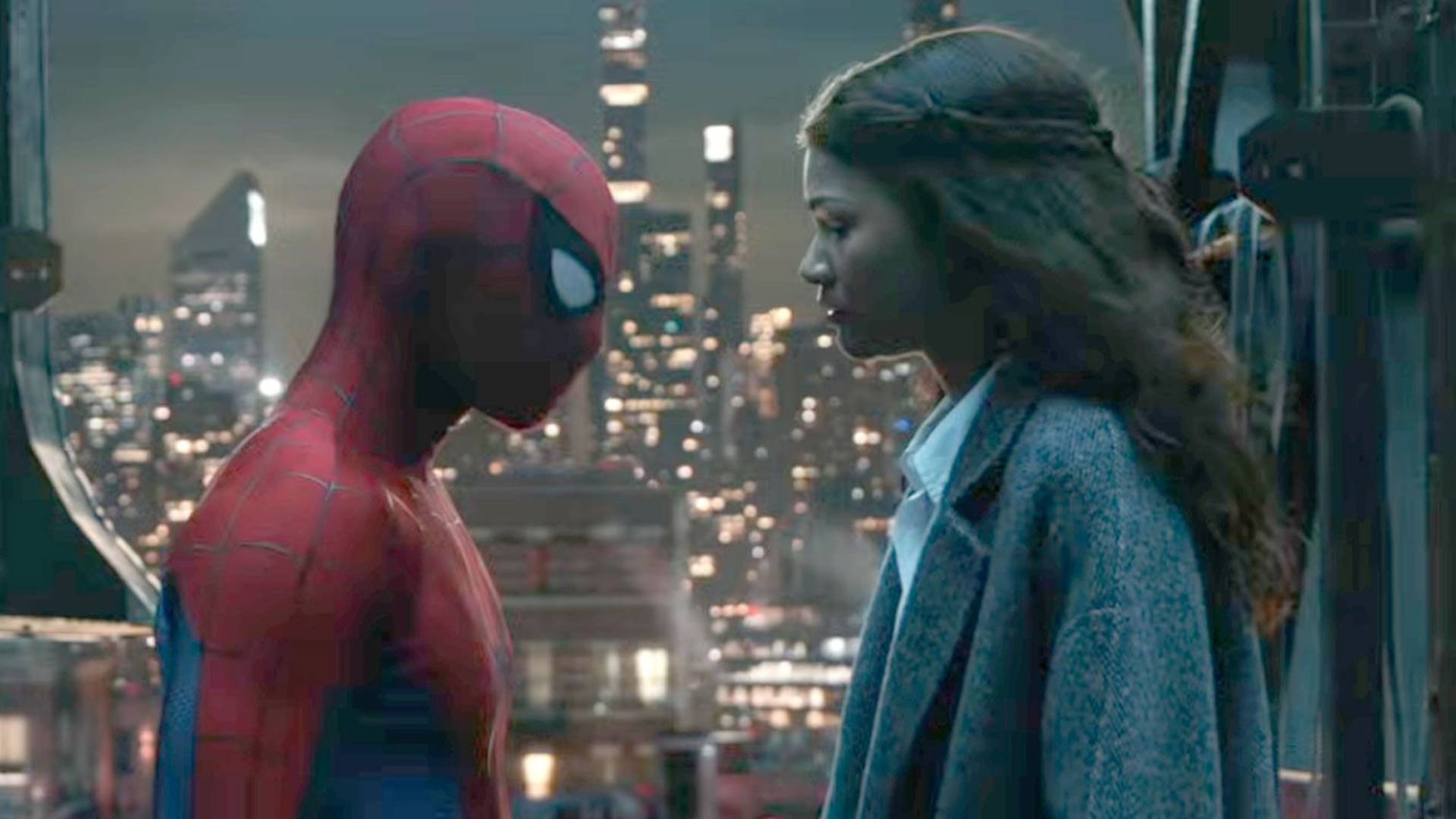 Tom Holland and Zendaya in Spider-Man: Brand New Day
