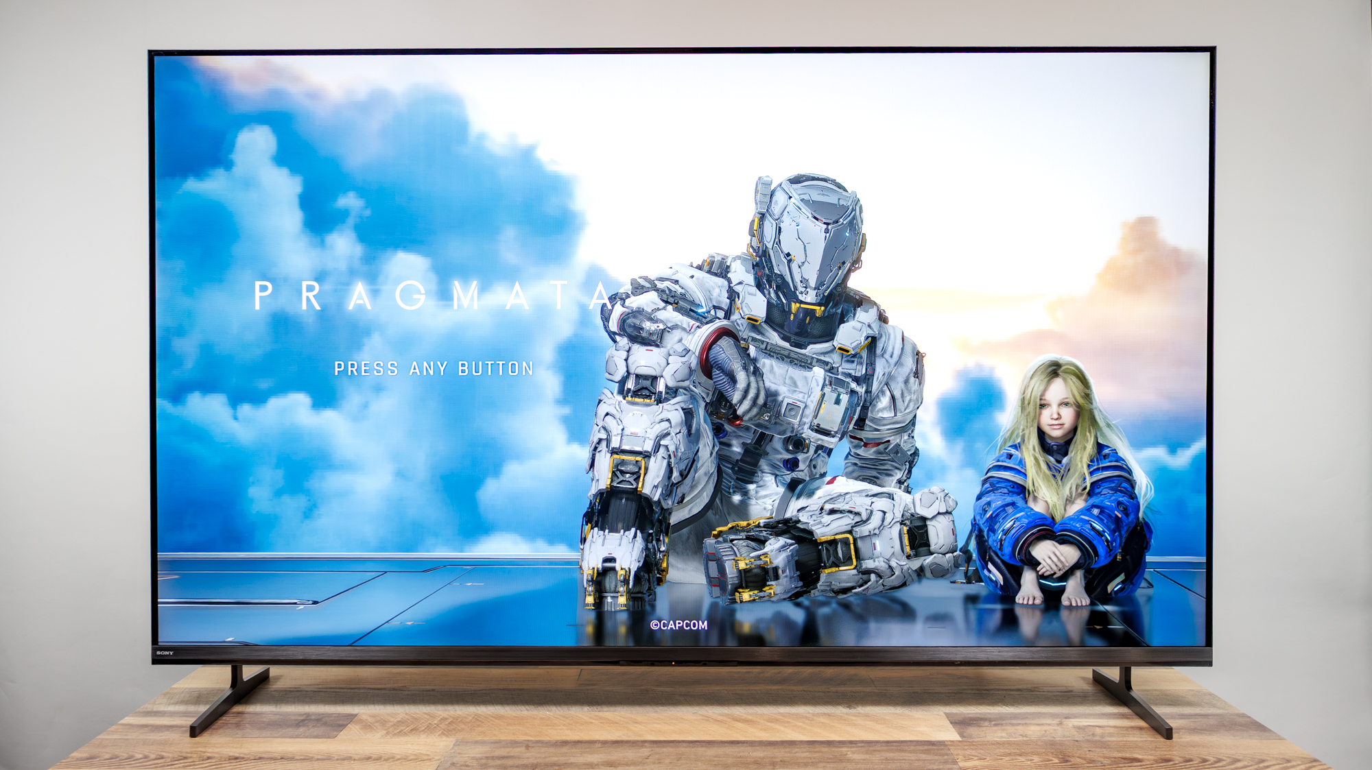 A Sony Bravia 3 II TV on a desk
