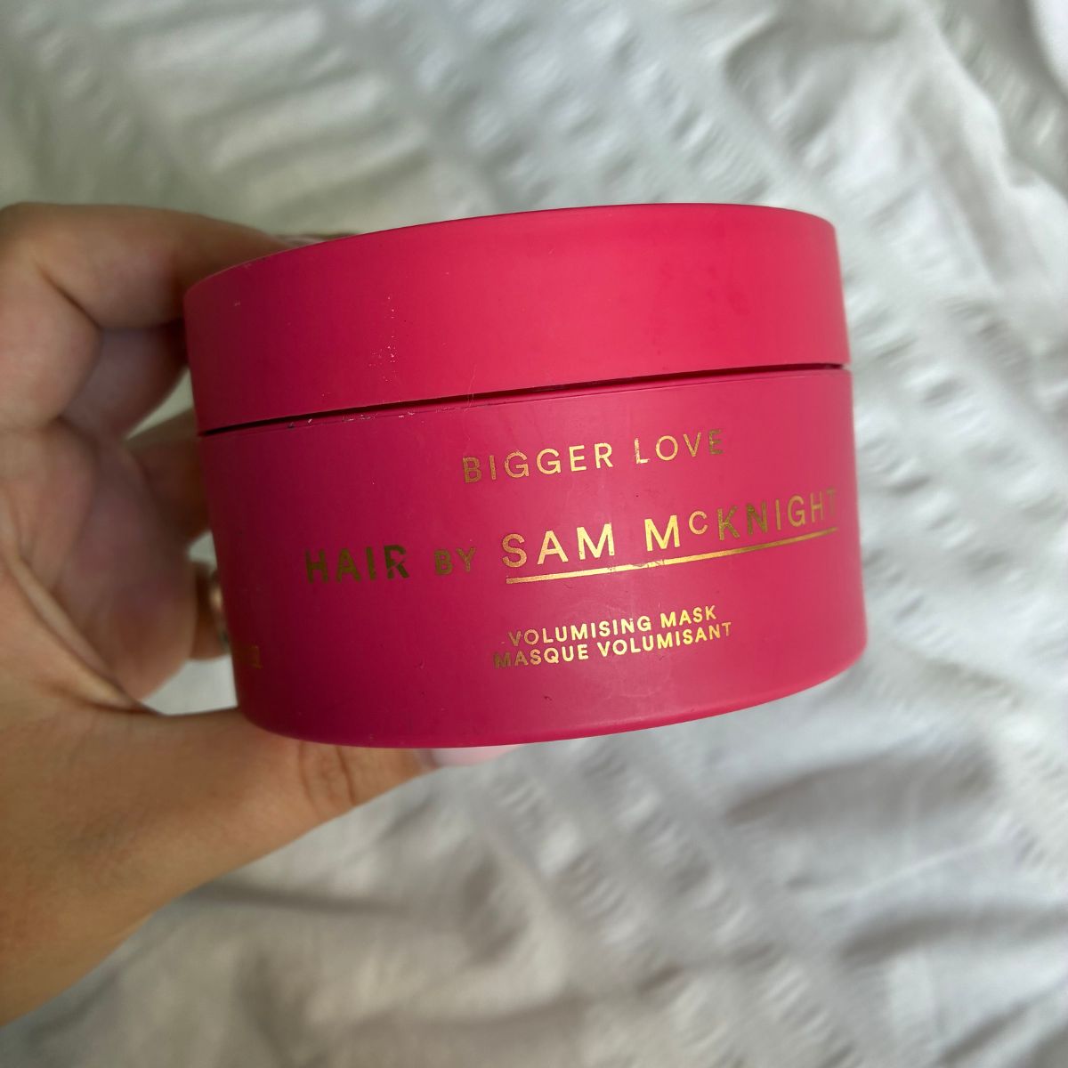 best hair repair mask from Sam McKnight, tested by Marie Claire UK