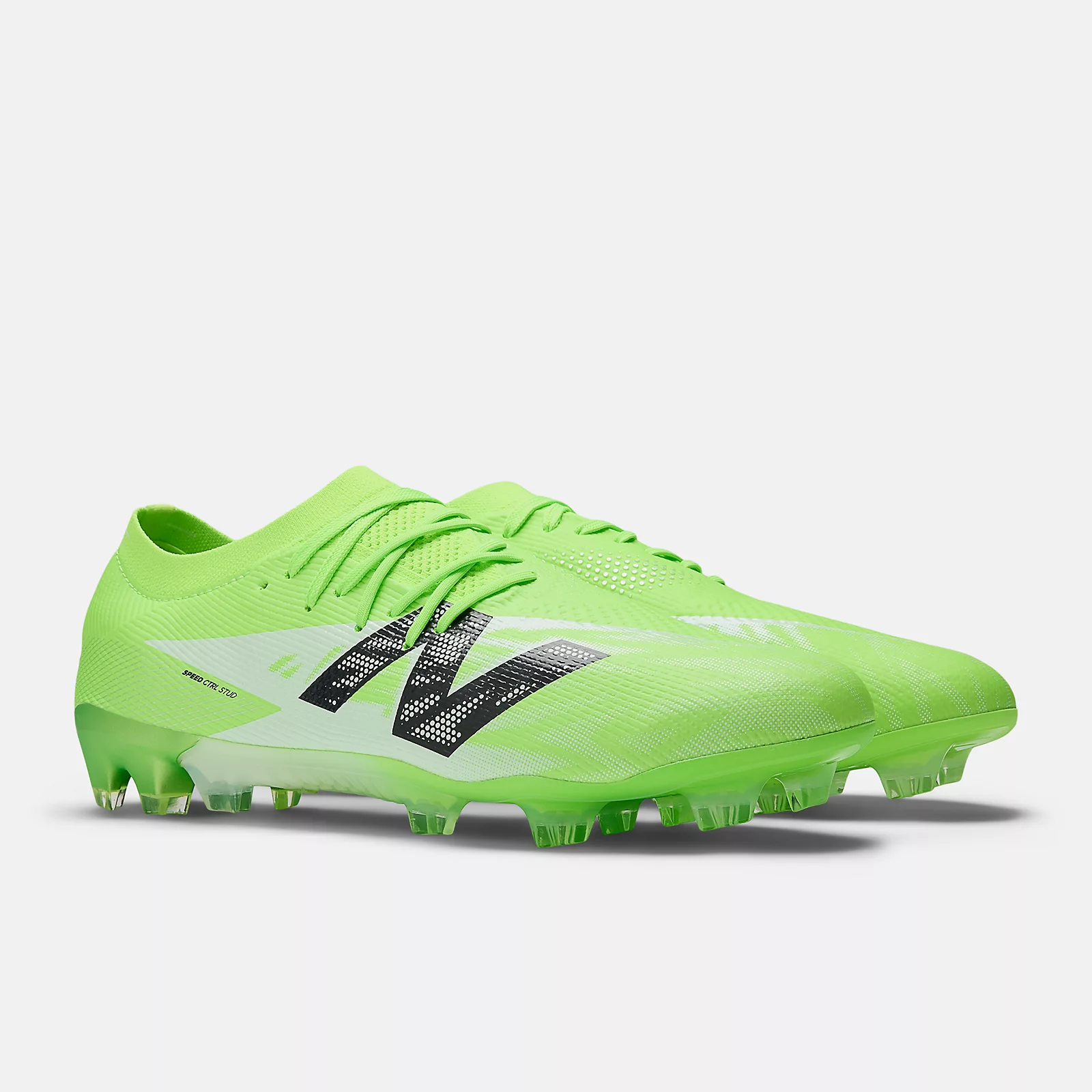 New Balance Furon V8 Elite Multi Ground football boots in lime green