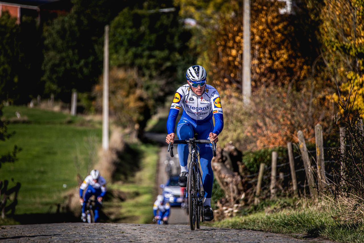 Yves Lampaert is one of the team's experienced Flandriens