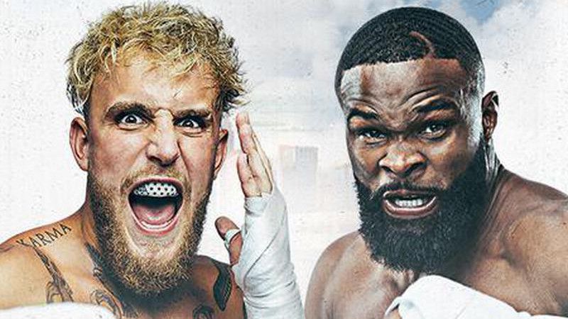 Jake Paul vs Tyron Woodley 2 poster