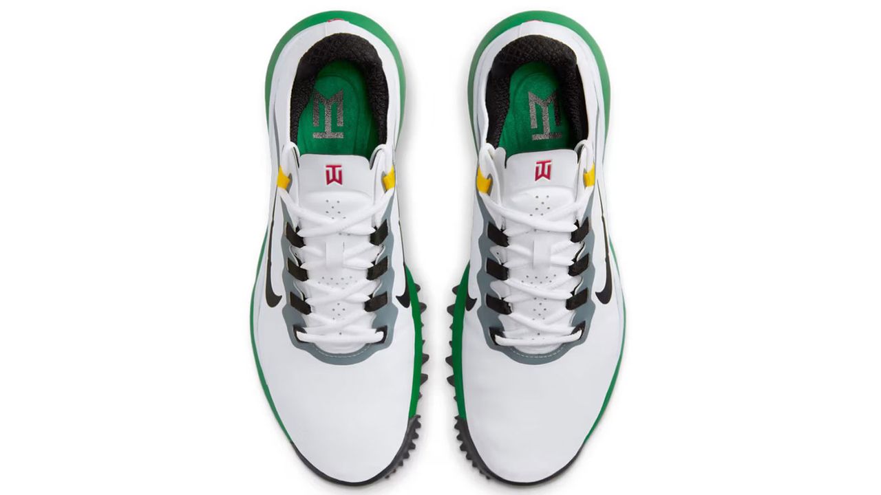 The Tiger Woods '13 golf shoes on a white background