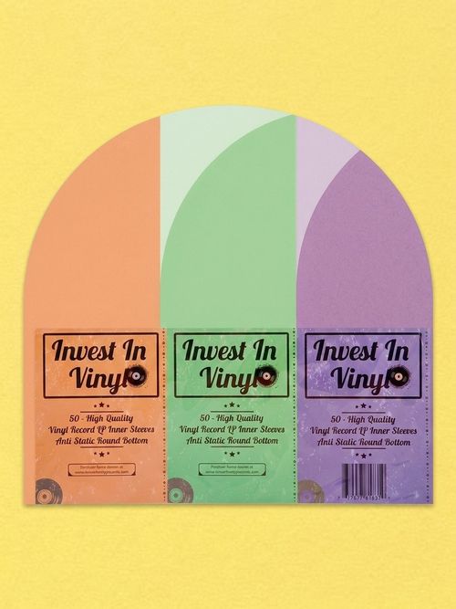 Invest in Vinyl 50 LP Inner Sleeves