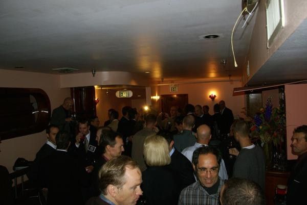 The evening kicked off early with a VIP reception upstairs at the Boulder Theater.