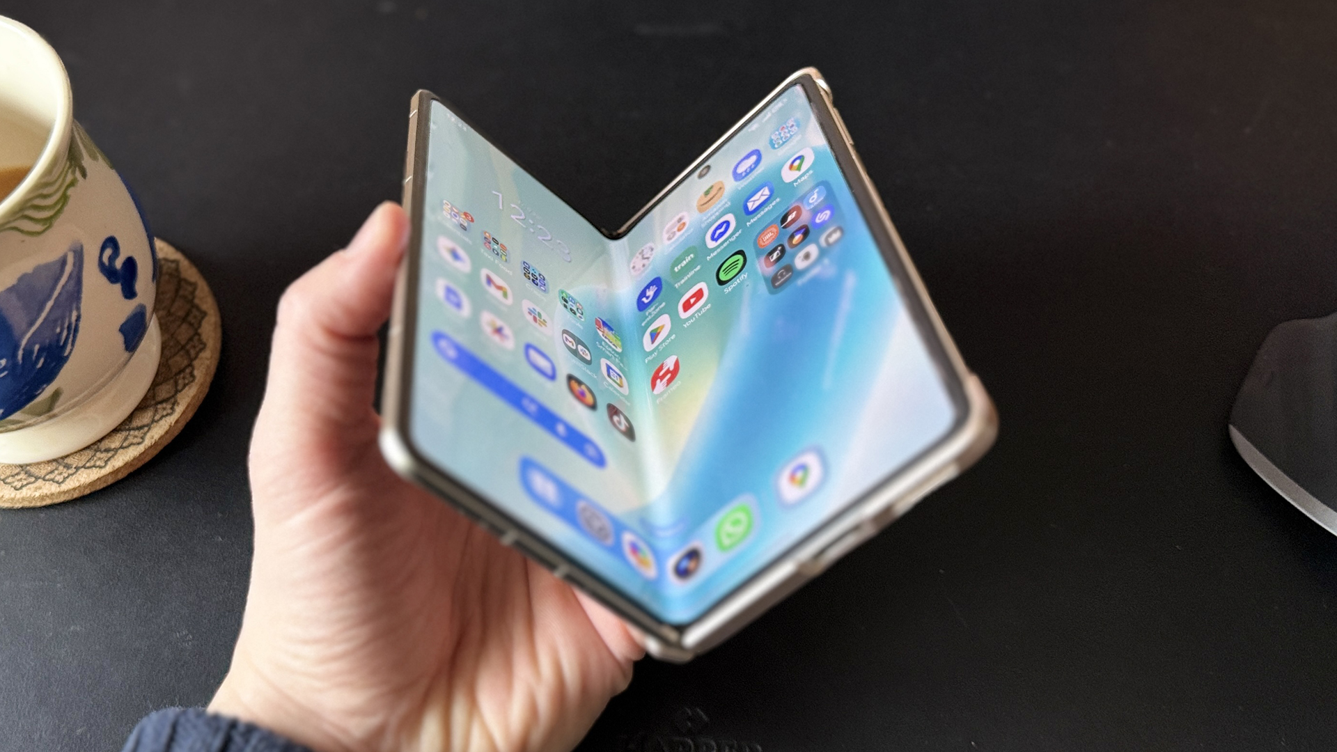 The Honor Magic V5 smartphone.