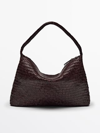 Massimo Dutti, Braided Nappa Leather Bag