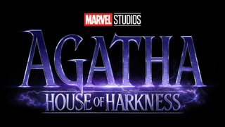 agatha house of harkness Disney+ marvel logo