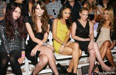 Herve Leger front row photos