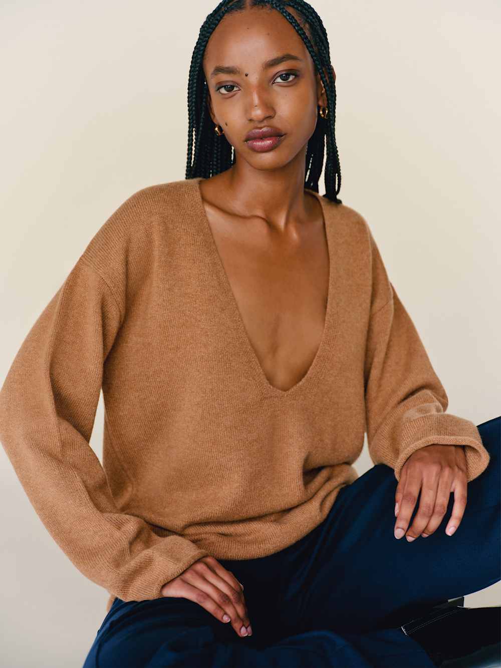 Juno Cashmere Oversized Sweater
