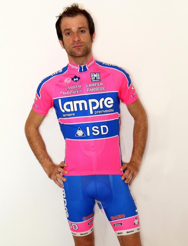 Lampre-ISD's new recruit Michele Scarponi.
