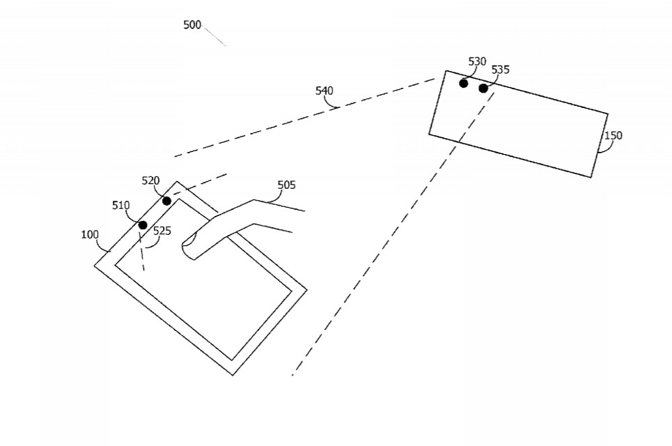 apple vr headset finger tracking