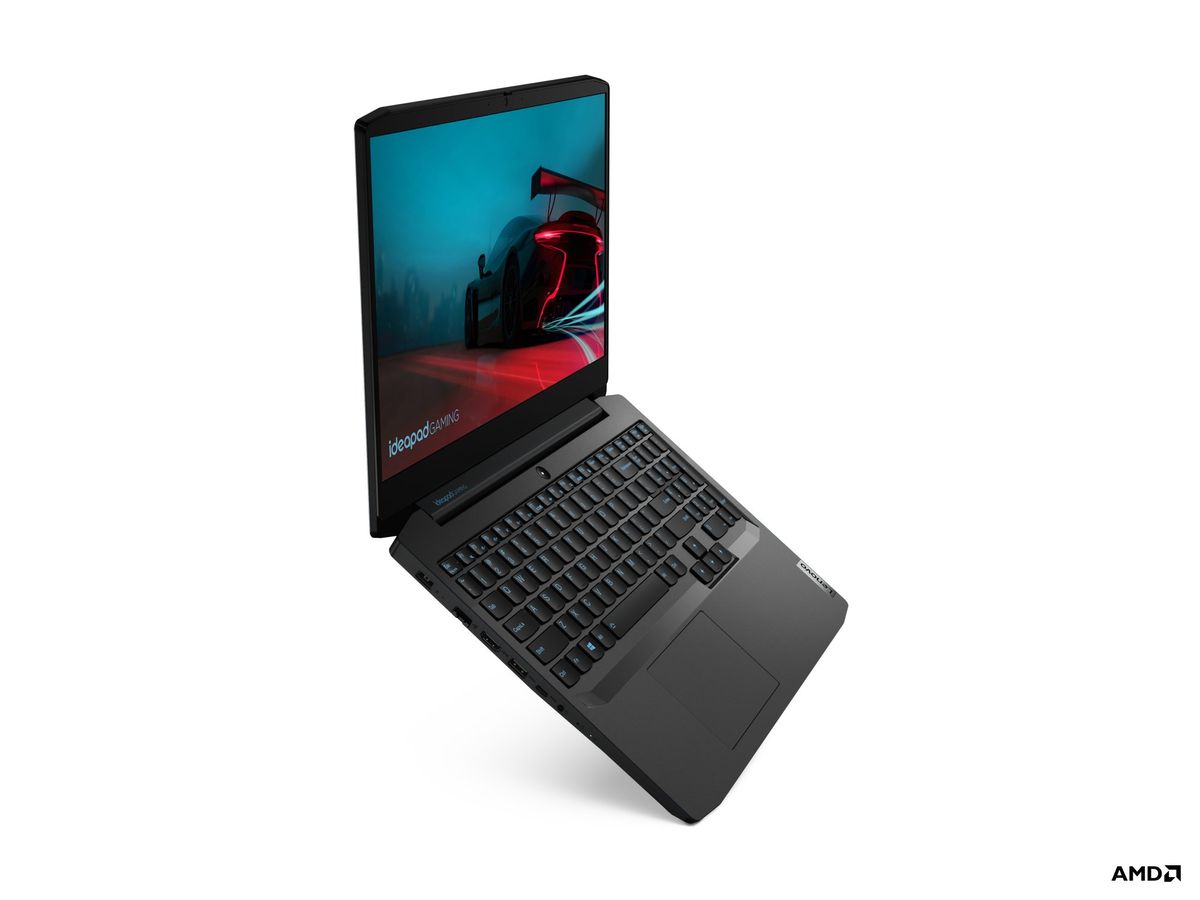 Lenovo Ideapad Gaming 3 15inch Amd Left Profile Black