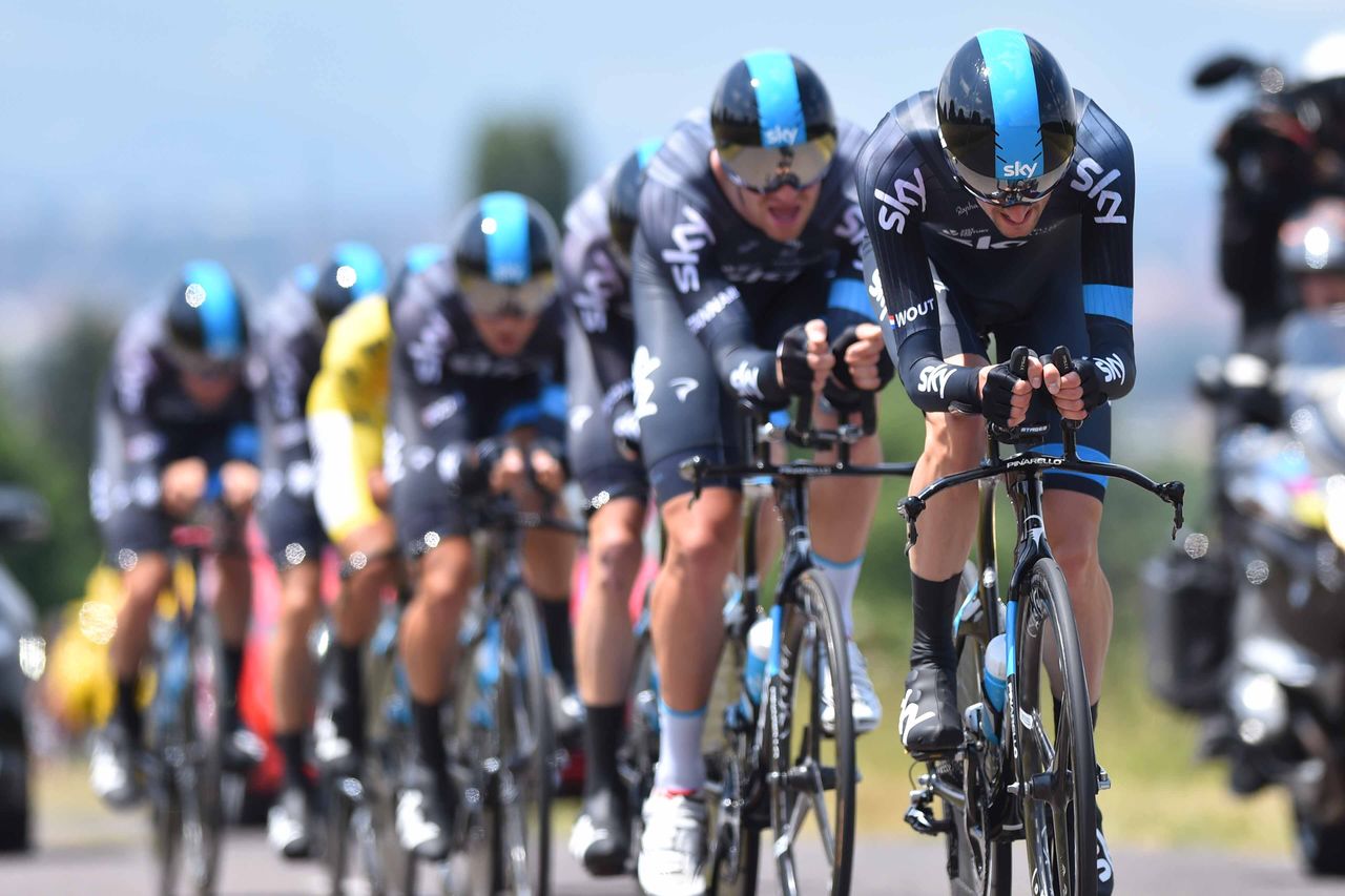 Team Sky had a disappointing performance