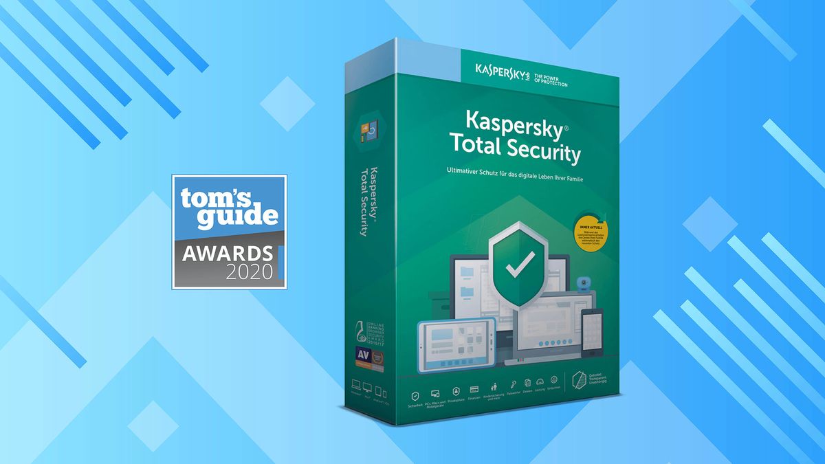 Kaspersky Total Security wins the 2020 Tom's Guide Awards for top