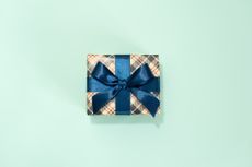 Blue present box