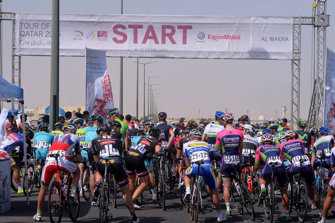 Sand storms lie ahead of the riders