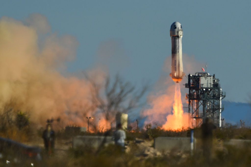 Blue Origin New Shepard rocket