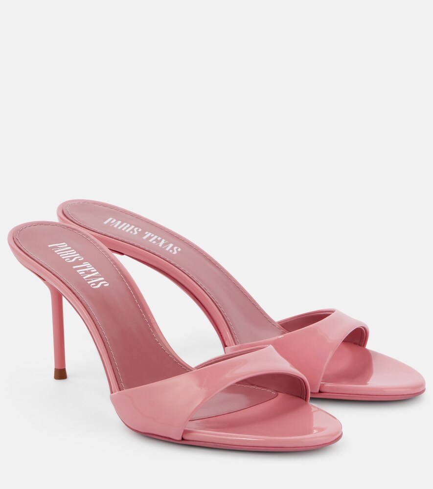 Lidia 70 Patent Leather Mules