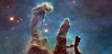 Eagle Nebula&rsquo;s Pillars of Creation, hubble images