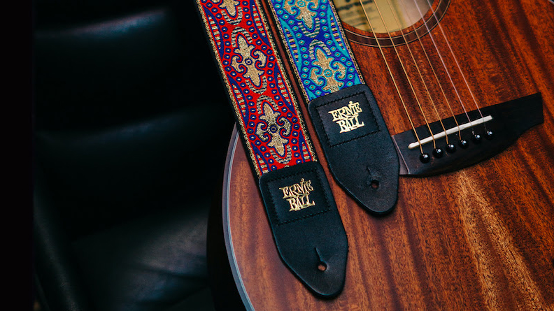 Ernie Ball announces all-new jacquard-finished Kashmir Strap collection |  Guitar World