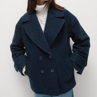 M&S Double Breasted Pea Coat