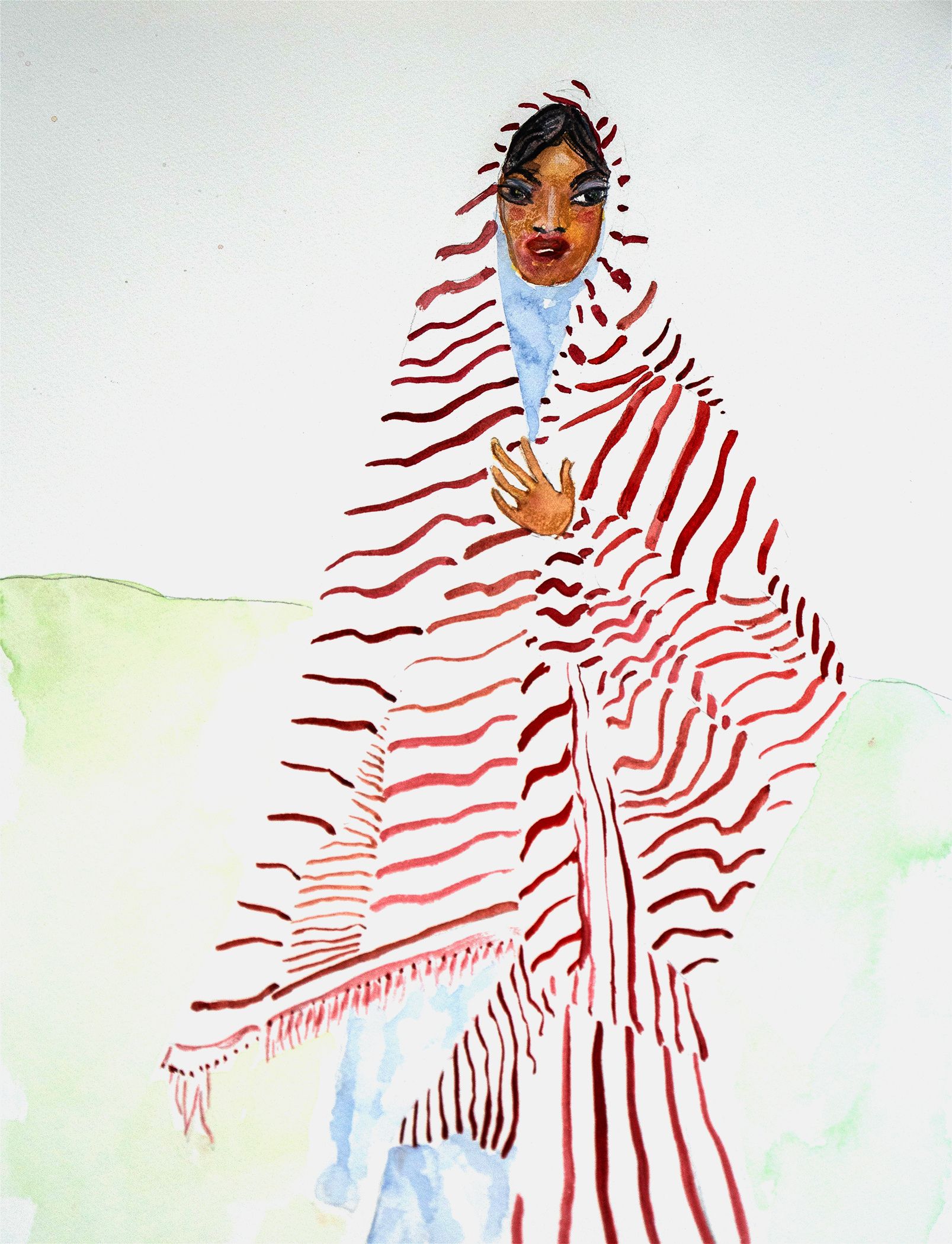 Fashion photographer Johnny Rozsa swaps his camera for a paint brush ...