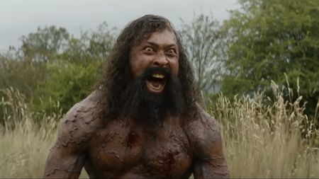 Alpha Samson screaming in 28 Years Later: The Bone Temple