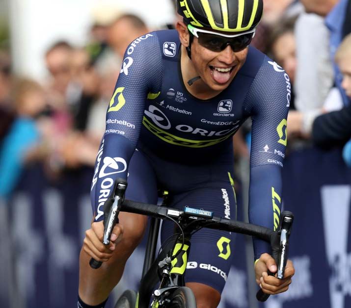 Esteban Chaves looks like enjoyed himself more than most