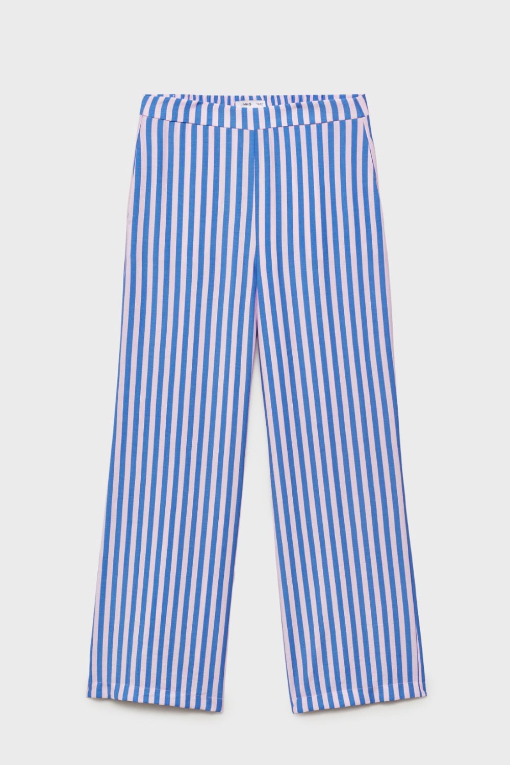 MANGO, Stripe-Print Straight Trousers
