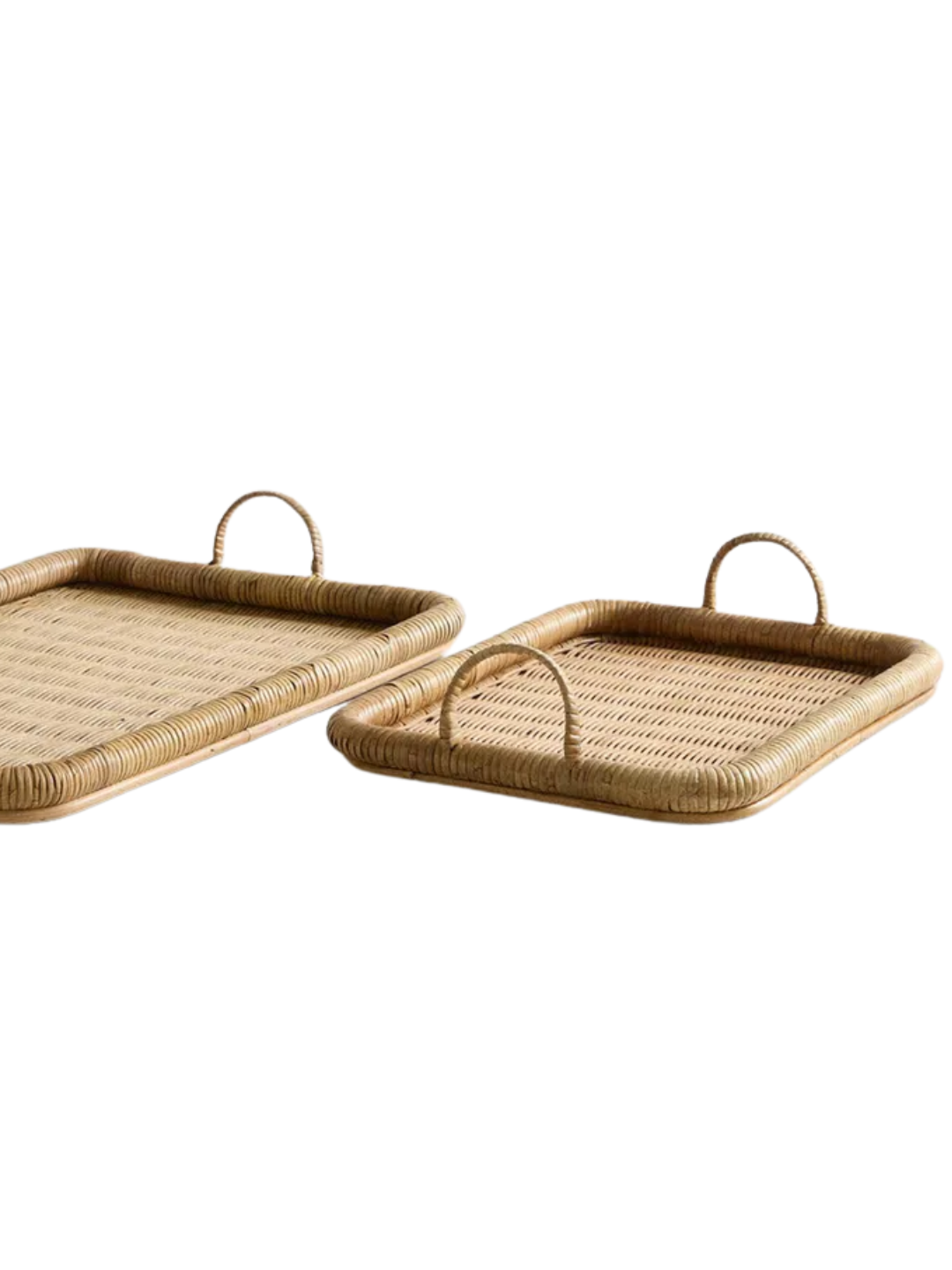 zarahome, Rectangular Rattan Tray