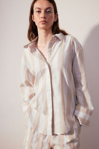 H&M Linen-Blend Shirt