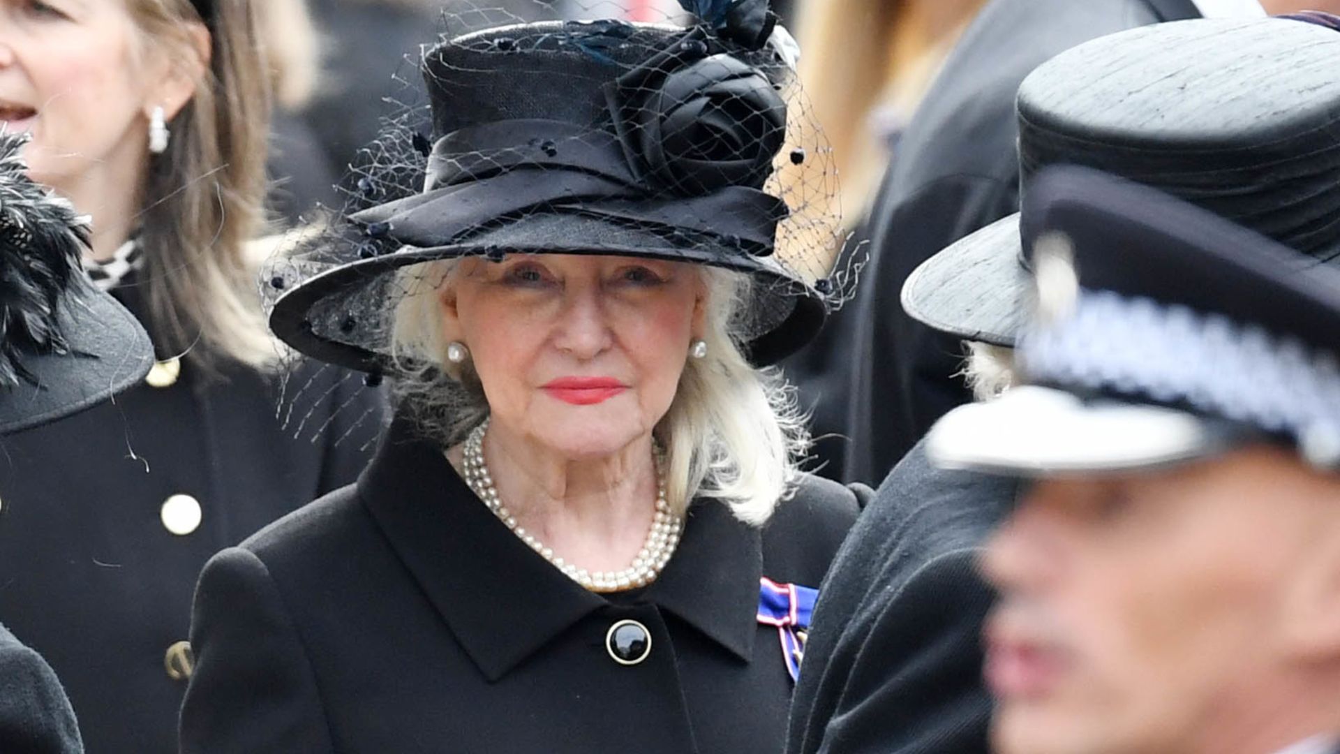 Angela Kelly at the State Funeral of Queen Elizabeth
