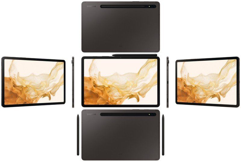 Samsung Galaxy Tab S8 Leaked Renders