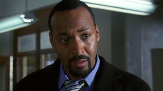 Jesse L. Martin as Detective Green in Law & Order.