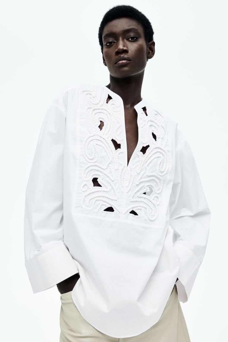 Broderie Anglaise Blouse