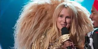 Rumer Willis as The Lion on The Masked Singer