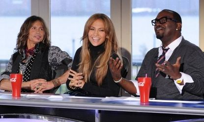Toothless new judges Jennifer Lopez and Steven Tyler seem to hail from the land of "Stepford," says Newsweek.