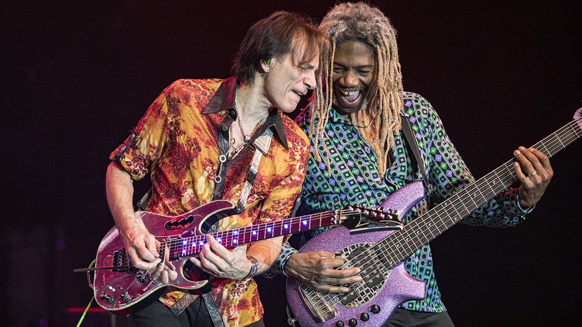 Steve Vai and Philip Bynoe