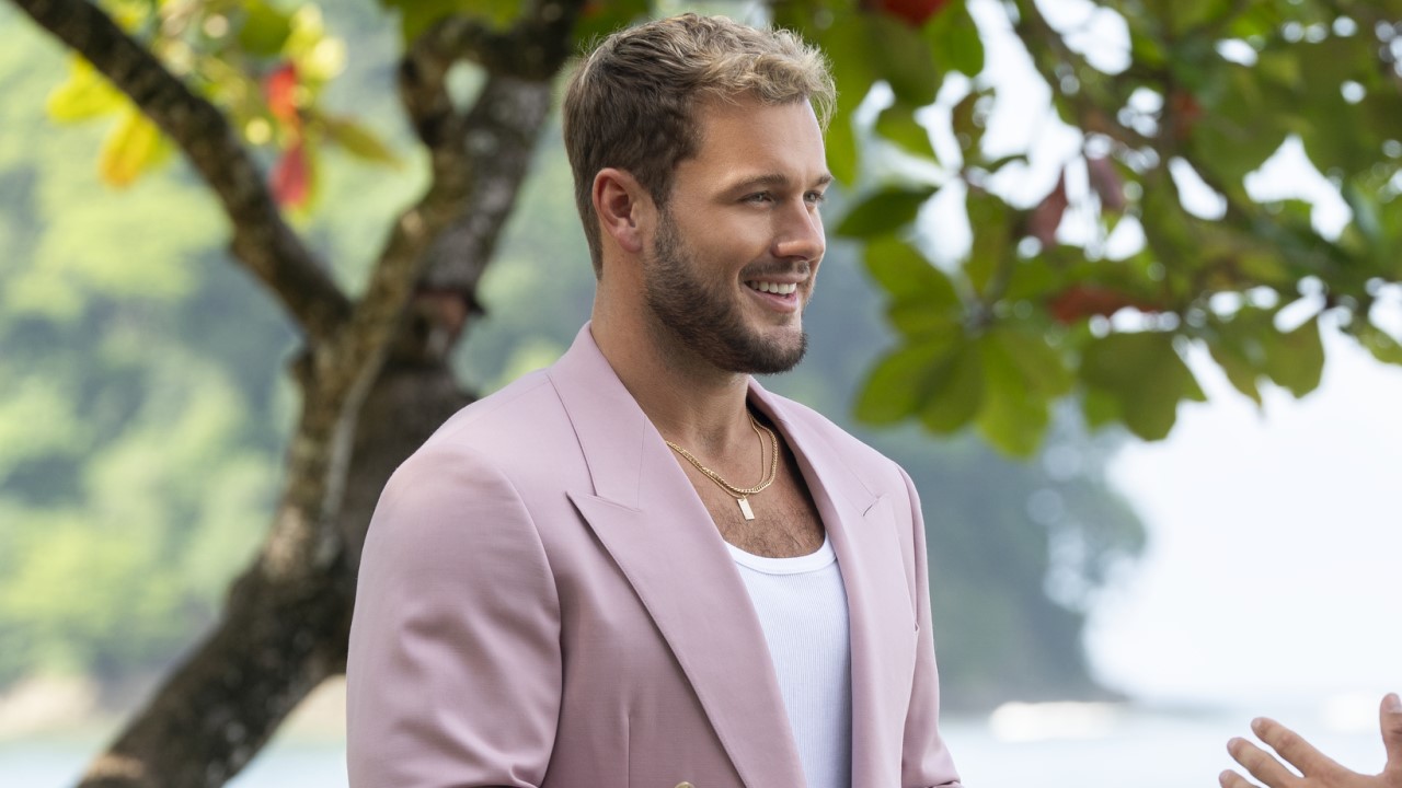 Colton Underwood is shown on Are You My First? on Hulu.