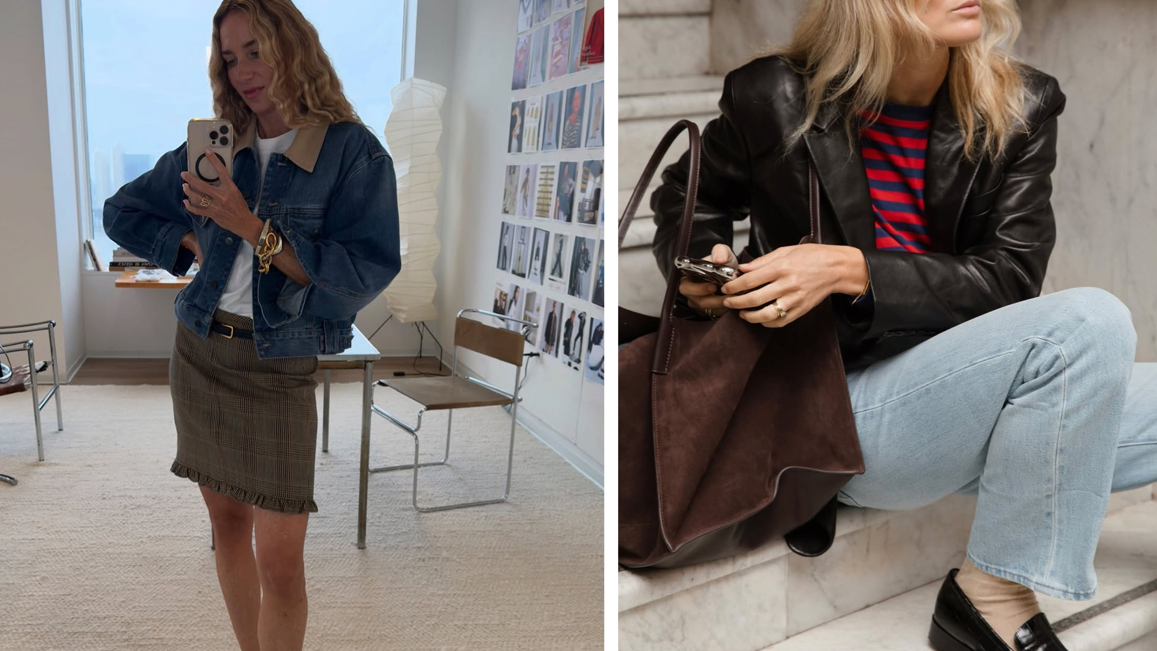 Women wearing J.Crew outfits