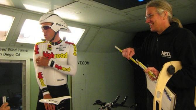 Numerous pros, like Kim Kirchen, consulted with Steve Hed over the years